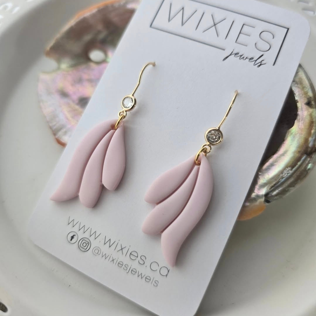 Pink Wing Dangles