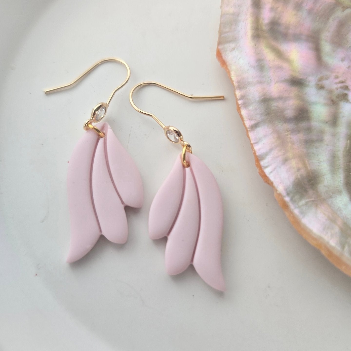 Pink Wing Dangles