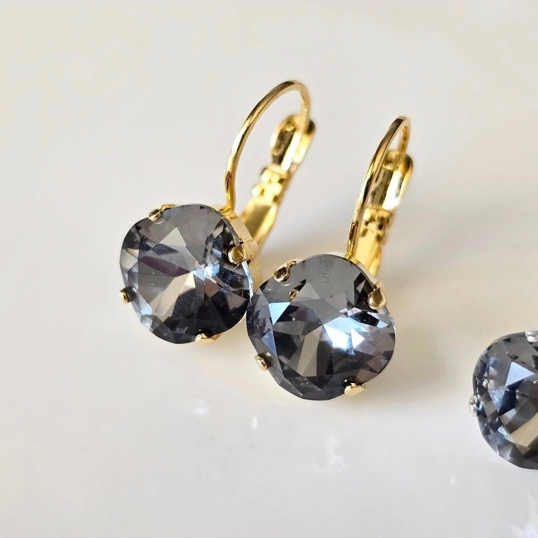 "Smoke" Grey 10mm Cushion Lever Back