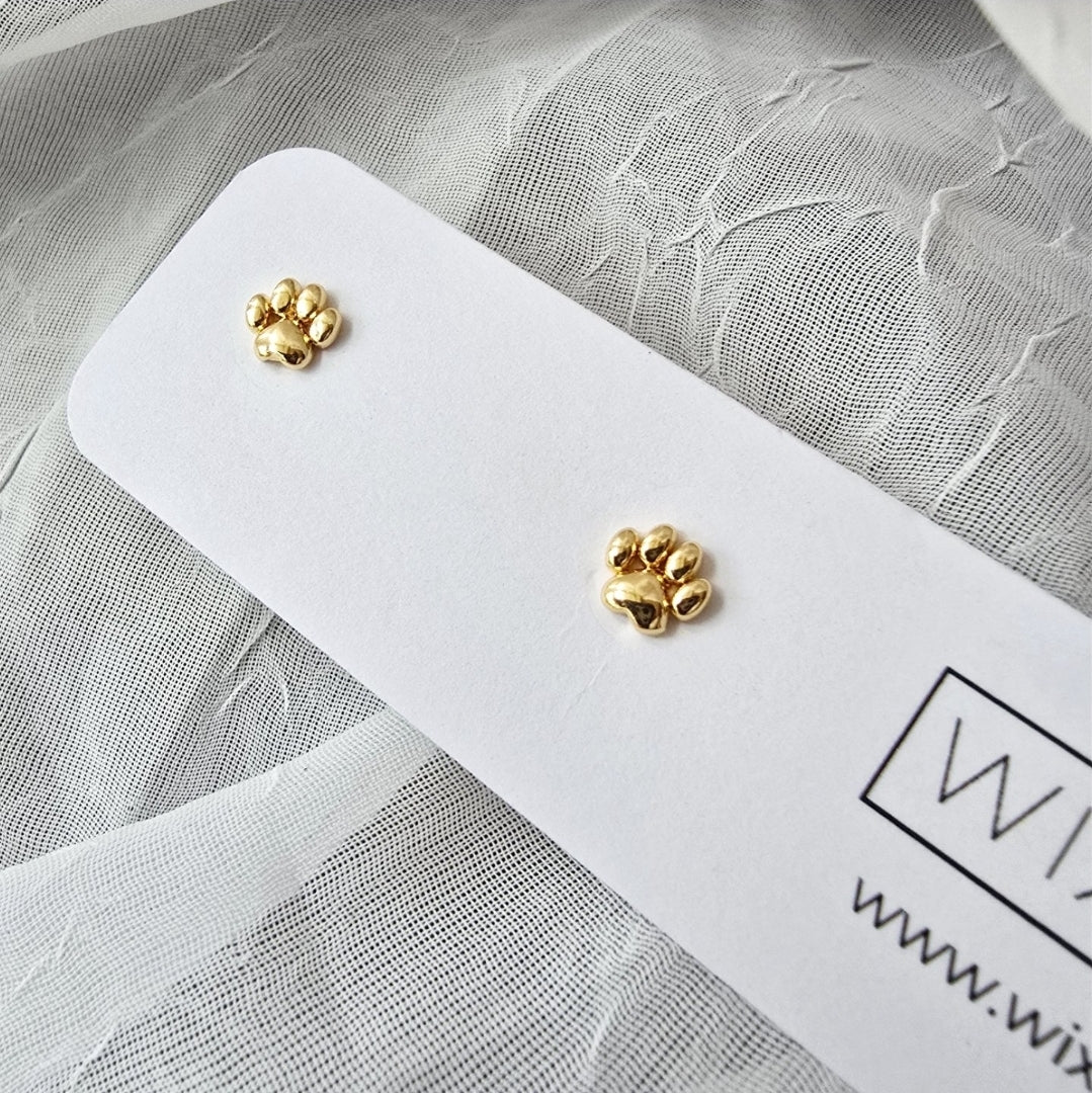 Itty Bitty Paw Studs