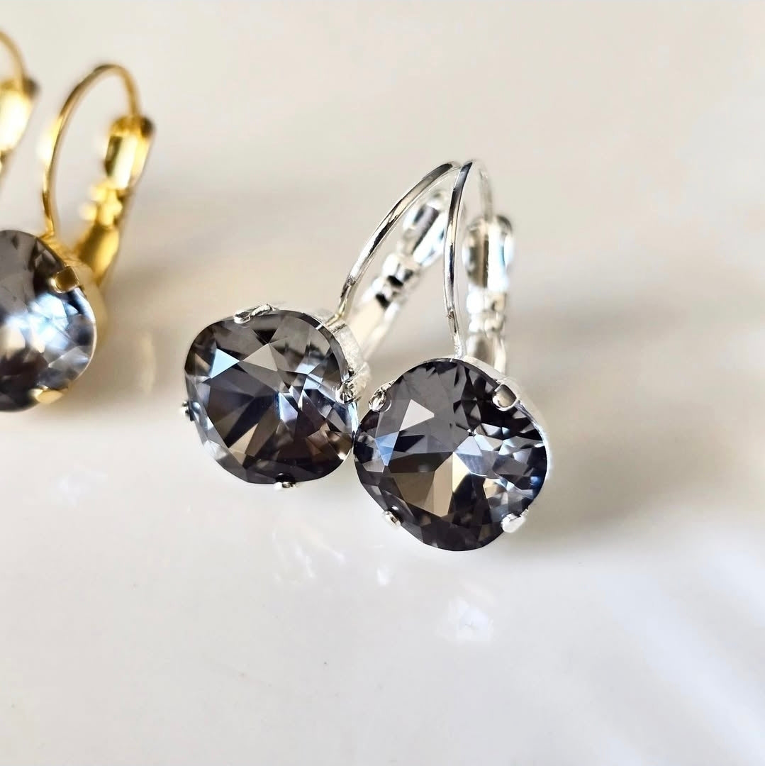 "Smoke" Grey 10mm Cushion Lever Back