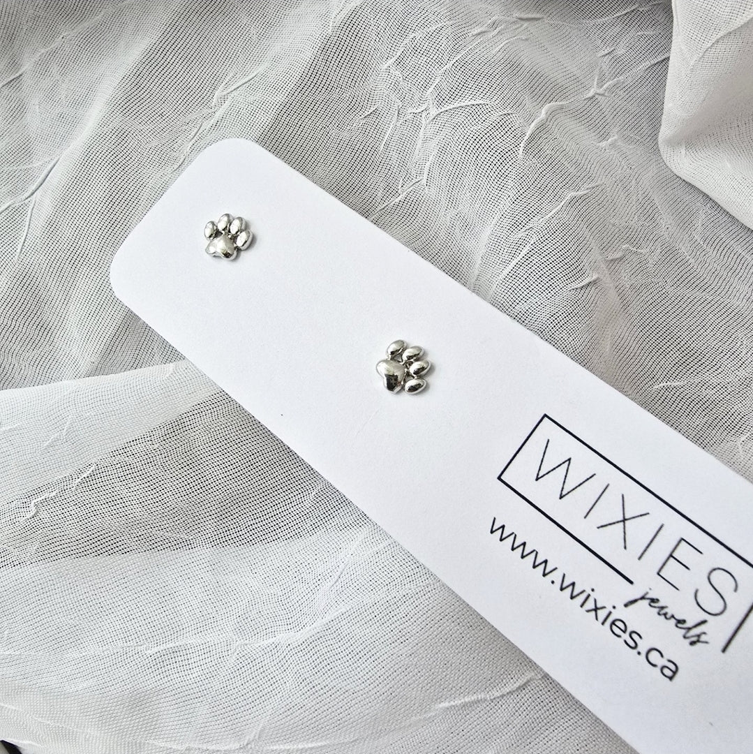 Itty Bitty Paw Studs