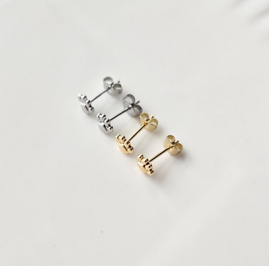 Itty Bitty Paw Studs