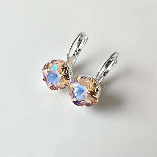 Perfect Peach 10mm Lever Back