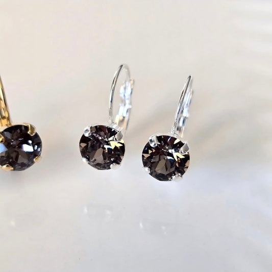 "Greige" 8mm Lever Back