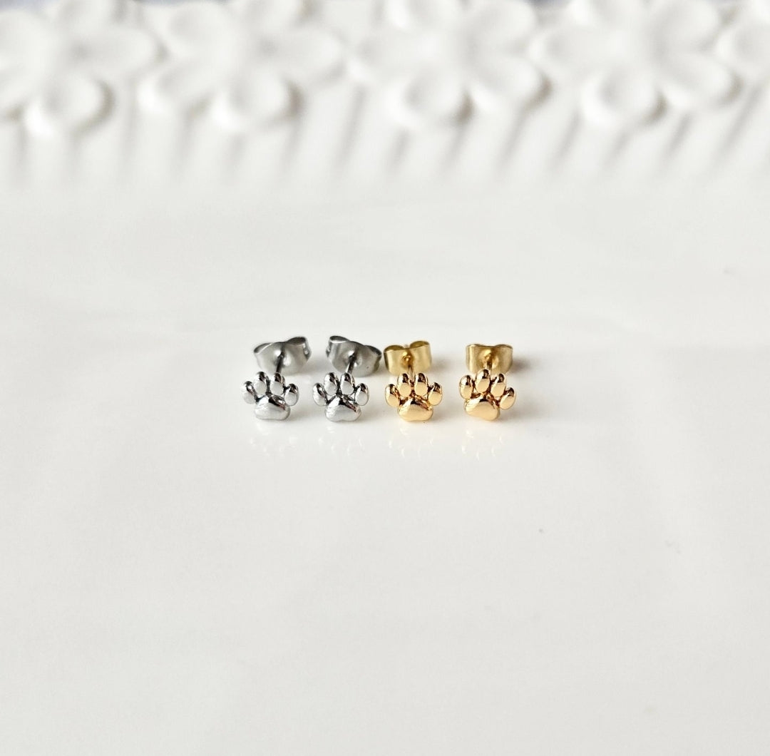 Itty Bitty Paw Studs