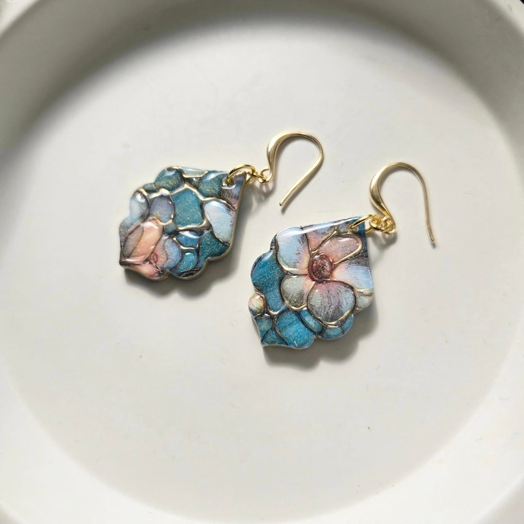 Faux Stained Glass Dangles 1