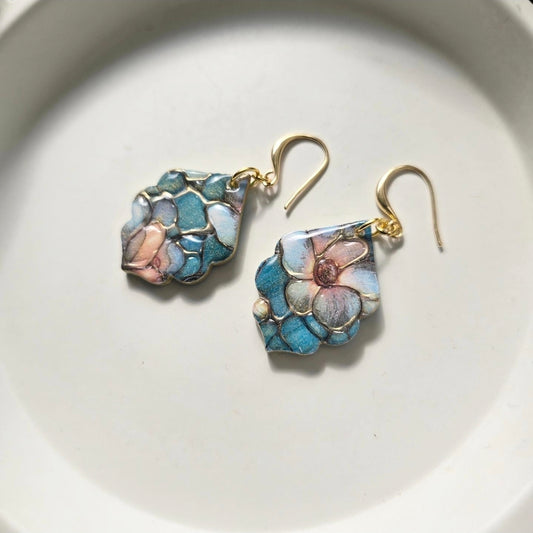Faux Stained Glass Dangles 1